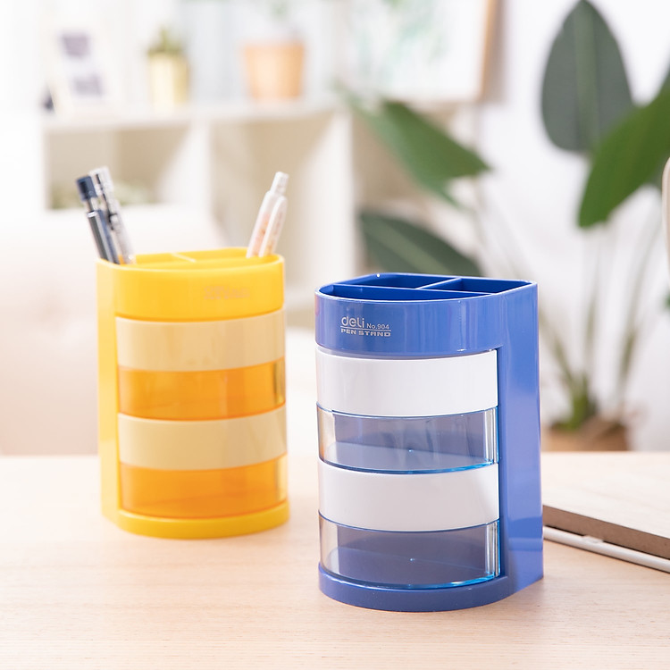 Cốc Cắm Bút 7 Tầng Deli (1 chiếc) - Ảnh 5