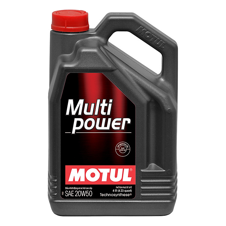Nhớt Xe Hơi Bán Tổng Hợp Motul Multipower 20w50 4x4l Vn (4L)