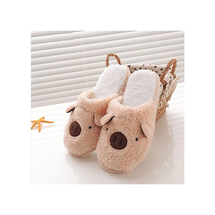 DÉP ĐI TRONG NHÀ - DÉP BÔNG HÌNH LỢN