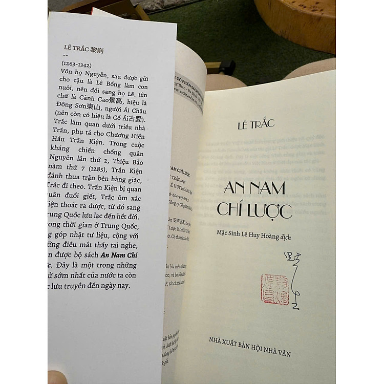 AN NAM CHÍ LƯỢC – Lê Trắc – Mặc Sinh Lê Huy Hoàng dịch - Ảnh 2