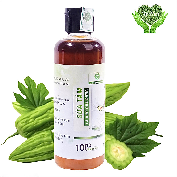 Sữa Tắm Lá Khổ Qua Rừng Mẹ Ken 100ML Chính hãng Ưu đãi - Hình ảnh 2
