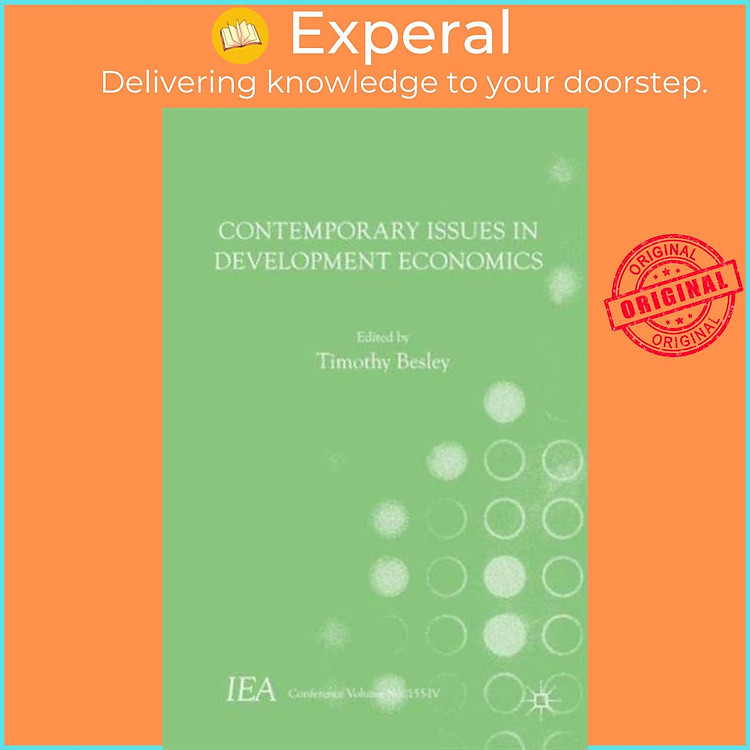 Sách - Contemporary Issues in Development Economics by Timothy Besley (UK edition, hardcover)