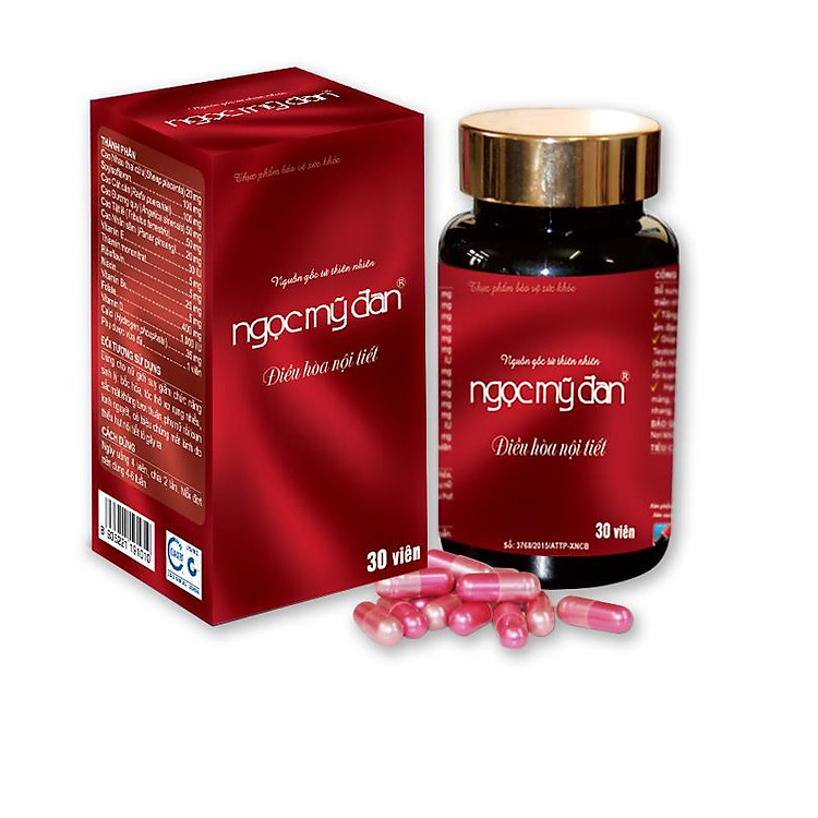 Thực phẩm chức năng Ngọc Mỹ Đan - Tăng cường sinh lý nữ hộp 30 viên