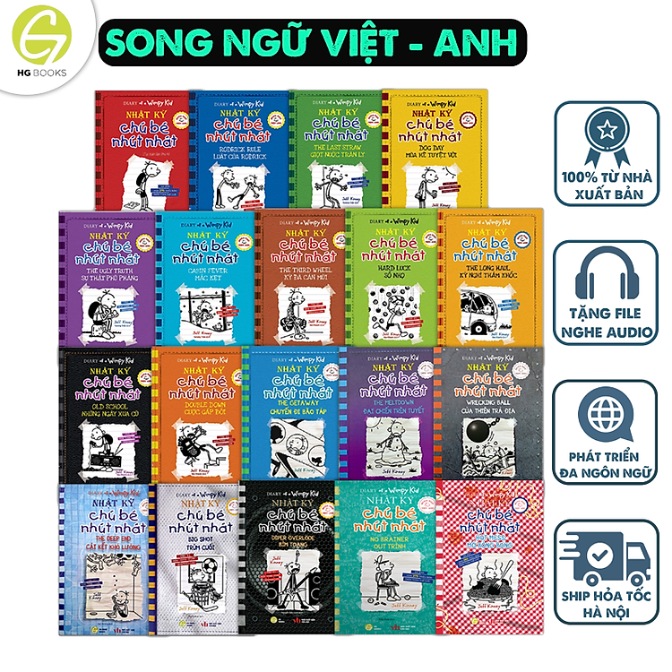 Nhật Ký Chú Bé Nhút Nhát (trọn bộ 19 tập)