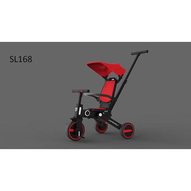 Xe đạp 3 bánh gấp gọn Seebaby SL1688 Chính hãng Giá tốt - Hình ảnh 2