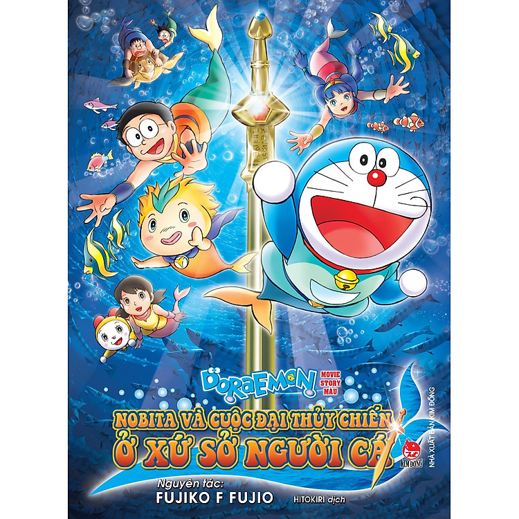 Doraemon - Movie Story Màu - Nobita Và Cuộc Đại Thủy Chiến Ở Xứ Sở Người Cá - Ảnh 3