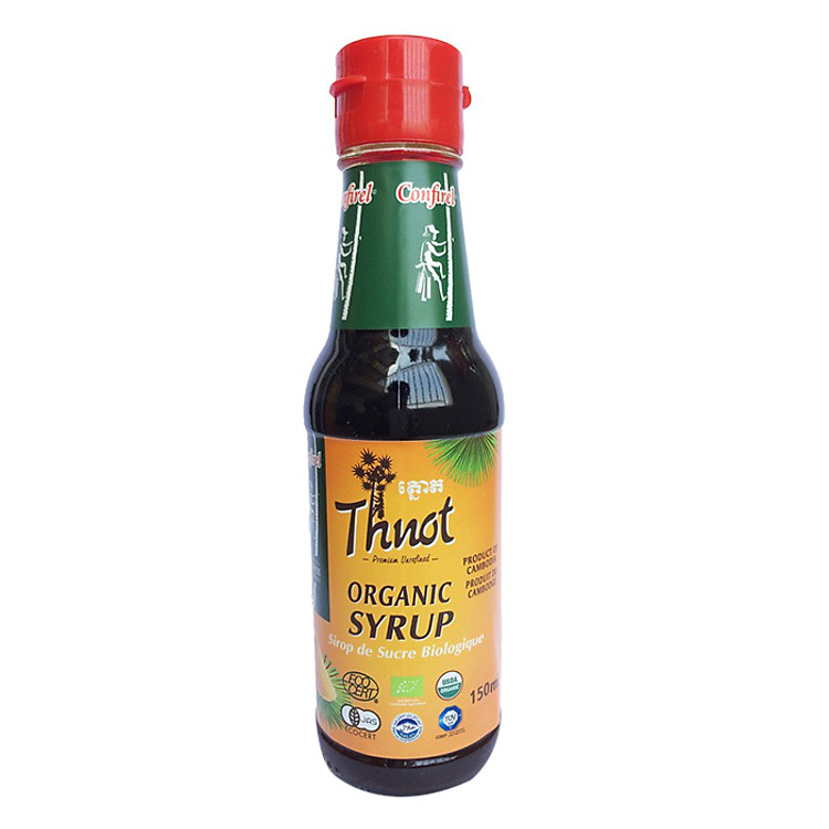 Siro thốt nốt hữu cơ Confirel 150ml