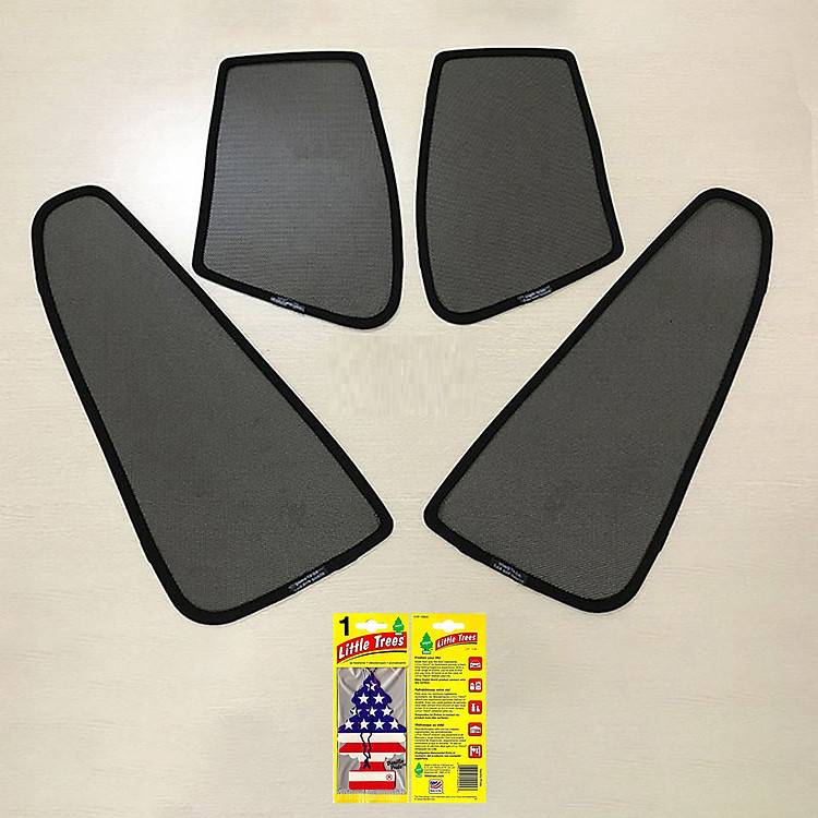 Bộ rèm che nắng ô tô nam châm theo xe MAZDA 3 - Hàng Chính Hãng - Quà tặng cây thông thơm treo xe