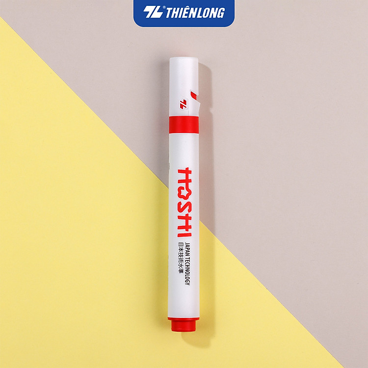 Bút lông bảng Hoshi Thiên Long WB-025/HS - Mực đỏ - Ảnh 7