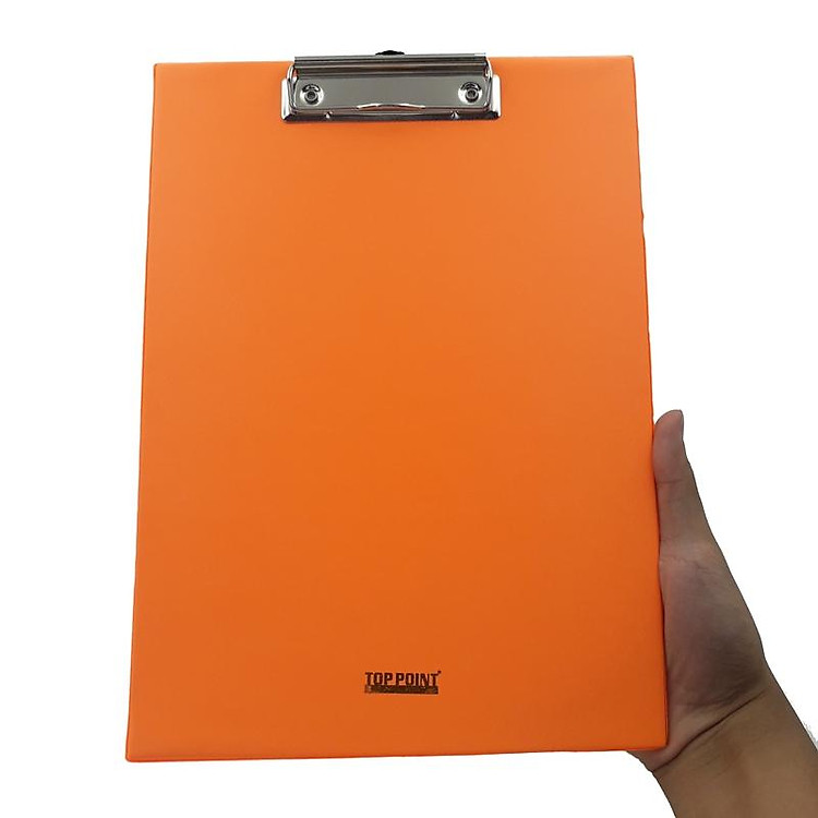 Bìa Trình Ký Đơn Toppoint A4 TOP-163A - Màu Cam - Ảnh 4