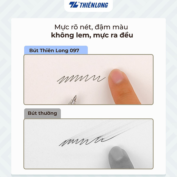 Bộ Bút Bi Thiên Long TL-097 (ngòi 0.5mm, 5 chiếc) - Ảnh 7