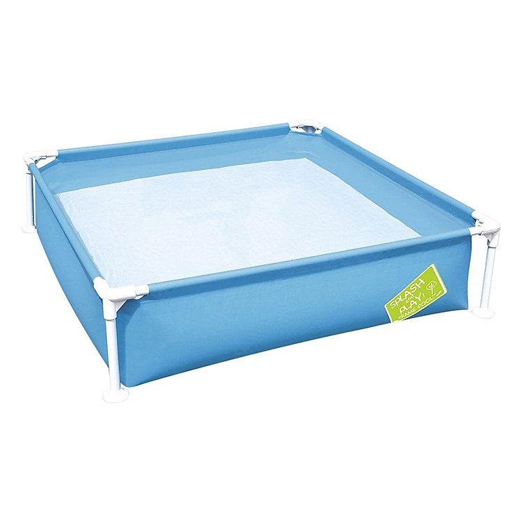 Bể Phao Vuông Khung Kim Loại Bestway 56217 - Xanh (112 x 112 x 30.5 cm)