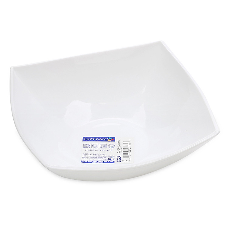 Tô Thủy Tinh Luminarc Quadrato White 16cm