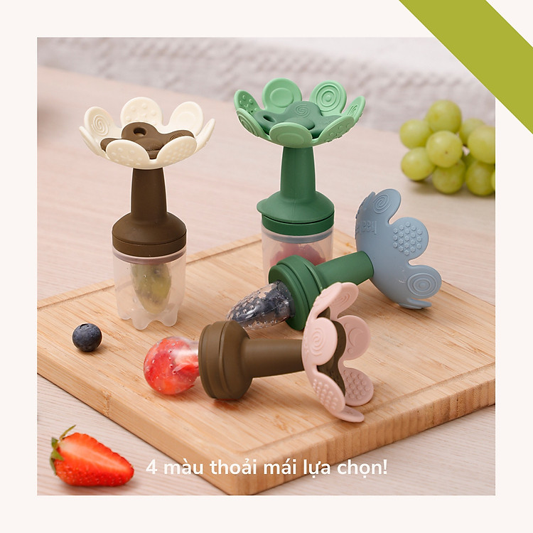 Túi nhai ăn dặm Haakaa an toàn Chính hãng Ưu đãi - Hình ảnh 5