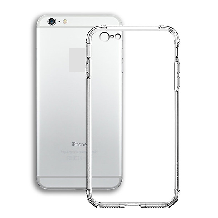 Ốp lưng cho iPhone 6/7/8/X/Xs Max/ 11/ 12/ 13/ 14/ 15 Pro Max dẻo trong TPU chống sốc 4 góc cạnh ( Hàng chính hãng)