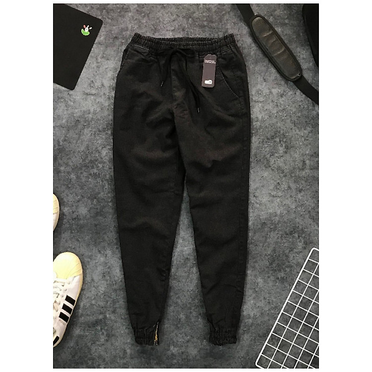 Quần nam Vải Kaki phong cách jogger thoáng mát cao cấp-QB057