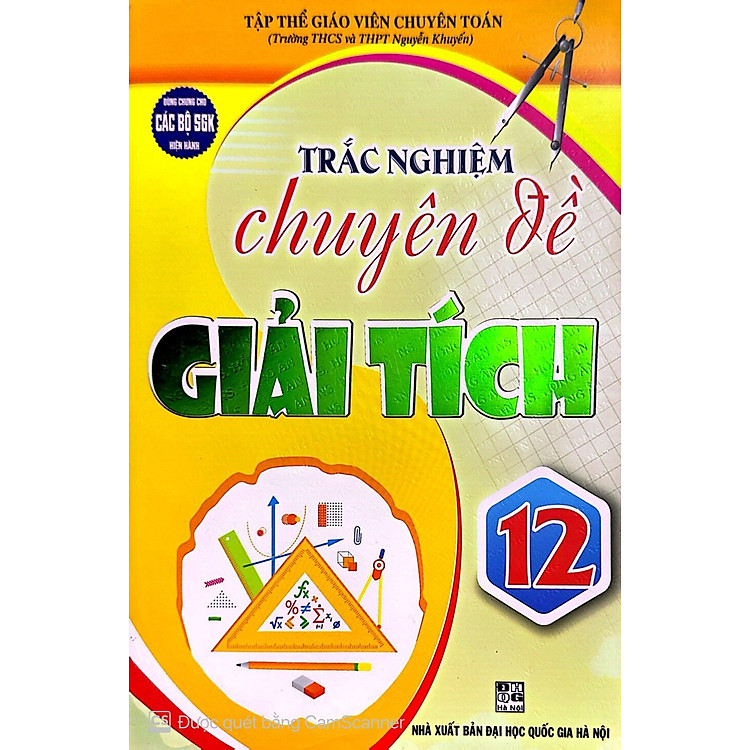 Trắc nghiệm chuyên đề giải tích 12 (HA)