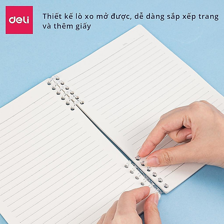 Sổ Tay Lò Xo Kẻ Ngang A5 (100 trang) - Ảnh 7