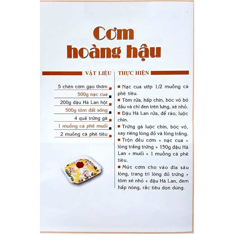 Các Món Cơm, Xôi Và Bánh Mặn - Ảnh 6