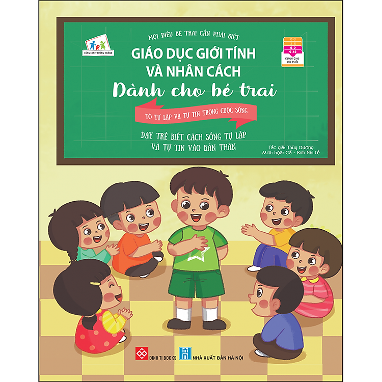 Giáo dục giới tính và nhân cách dành cho bé trai – Tớ tự lập và tự tin trong cuộc sống