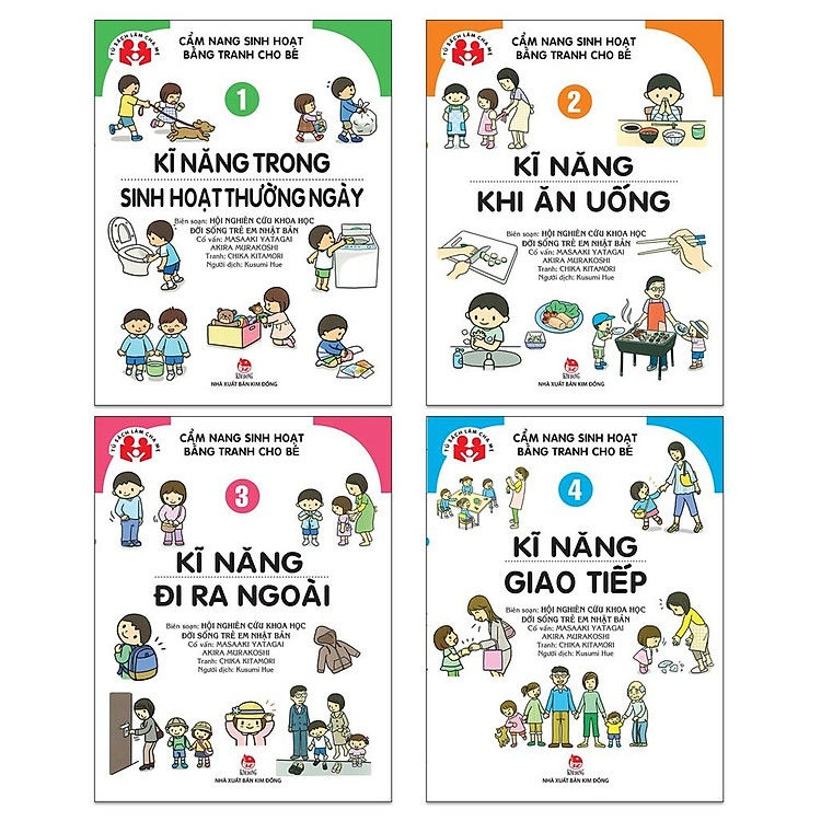Tại Newshop: Cẩm Nang Sinh Hoạt Bằng Tranh Cho Bé