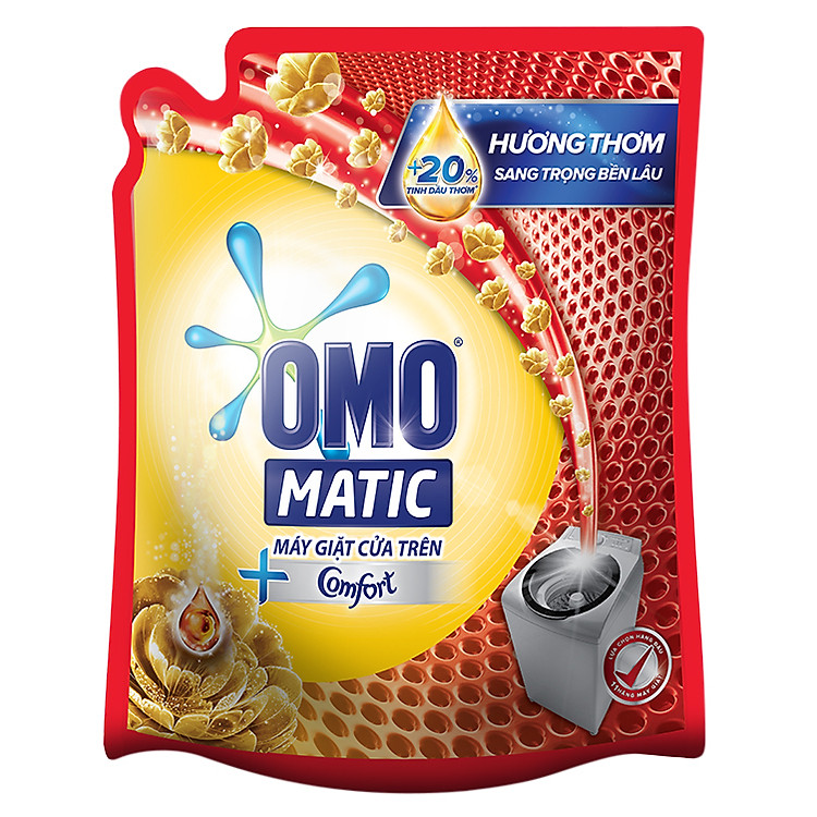 Nước Giặt OMO Matic Comfort Tinh Dầu Thơm 21122479 (2.4kg)