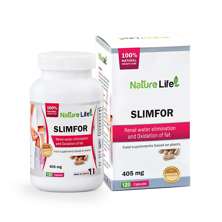 Viên uống giúp hỗ trợ giảm cân Slimfor (120 viên)