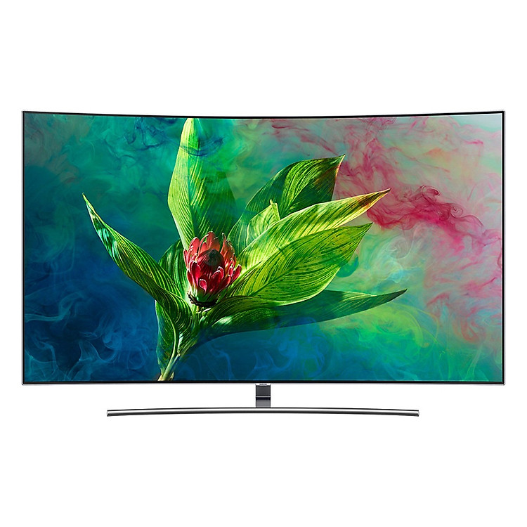 Smart Tivi Màn Hình Cong Samsung 55 inch QLED 4K QA55Q8CNAKXXV - Hàng chính hãng + Tặng Khung Treo Cố Định