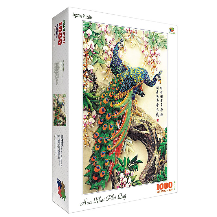 Mua tại MyKingdom: Bộ tranh jigsaw 1000 mảnh Hoa Khai - Ngập tràn khuyến mãi