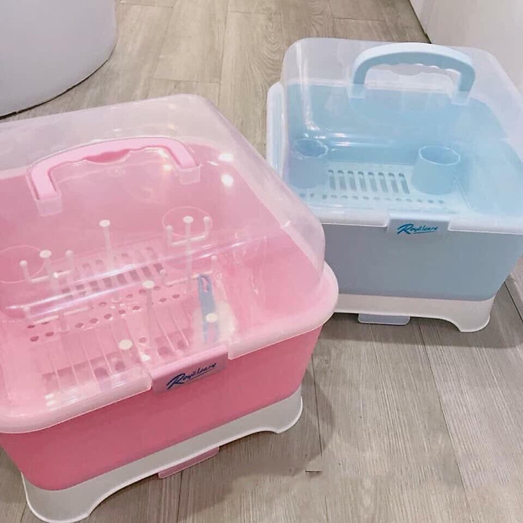 Hộp phơi bình sữa kèm giá treo Royalcare 8822