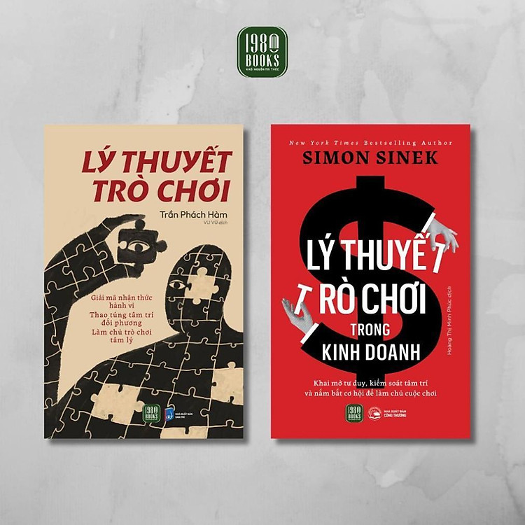 Sách - Combo 2 Cuốn: Lý Thuyết Trò Chơi + Lý Thuyết Trò Chơi Trong Kinh Doanh - 1980 Books