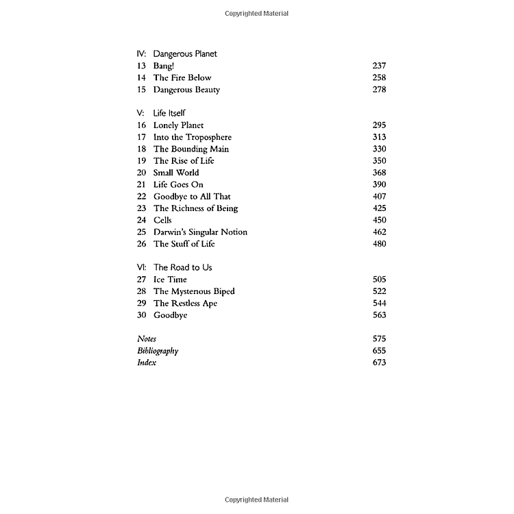 A Short History of Nearly Everything