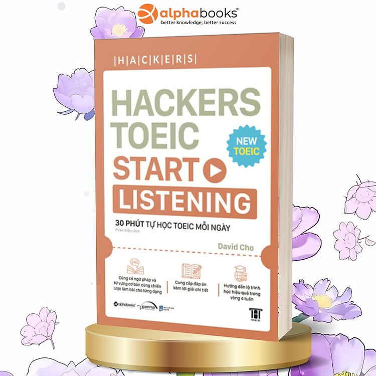 Hackers Toeic Start Listening (30 Phút Tự Học TOEIC Mỗi Ngày) – 2023