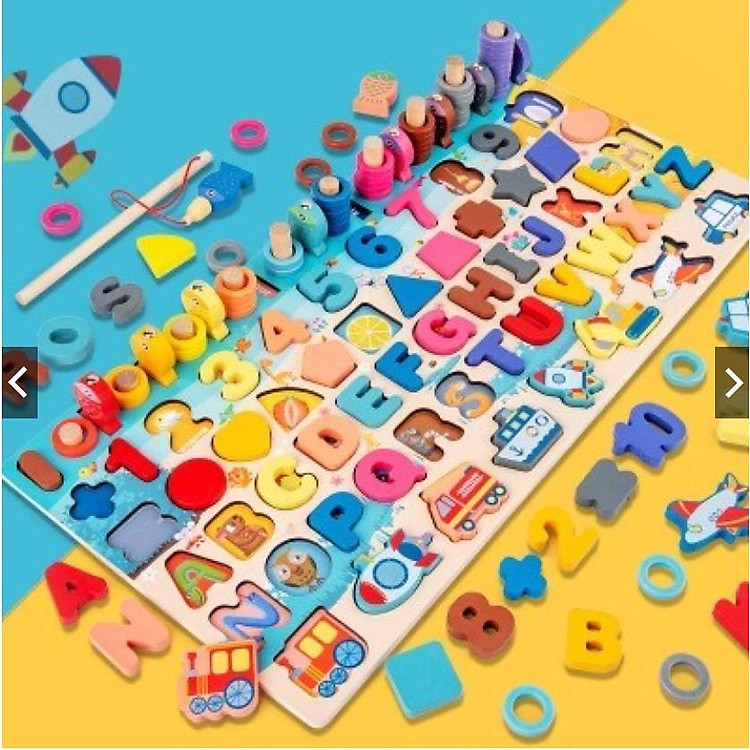 Bộ đồ chơi câu cá gỗ HAPPY KIDS Chính hãng Giá tốt