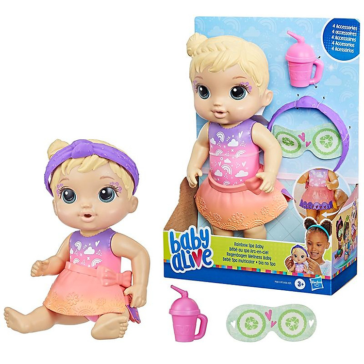 Đồ Chơi BABY ALIVE Spa Raniee F5617 Chính hãng Tiết kiệm - Hình ảnh 4