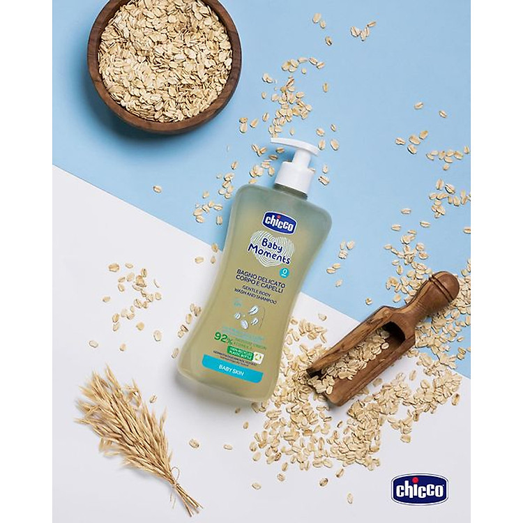 Mua Sữa Tắm Gội Yến Mạch Chicco 500ml Chính hãng Giá tốt - Hình ảnh 5