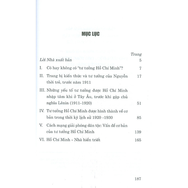 Sự Hình Thành Về Cơ Bản Tư Tưởng Hồ Chí Minh (Xuất bản lần thứ hai, có chỉnh sửa) - Ảnh 5