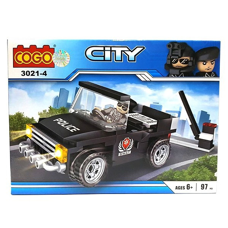 COGO 3021 Combo 8 Hộp Mô Hình Xe Chính hãng Ưu đãi - Hình ảnh 5