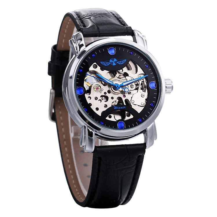 Đồng hồ cơ nam Winner H005M lộ máy - Fullbox chính hãng
