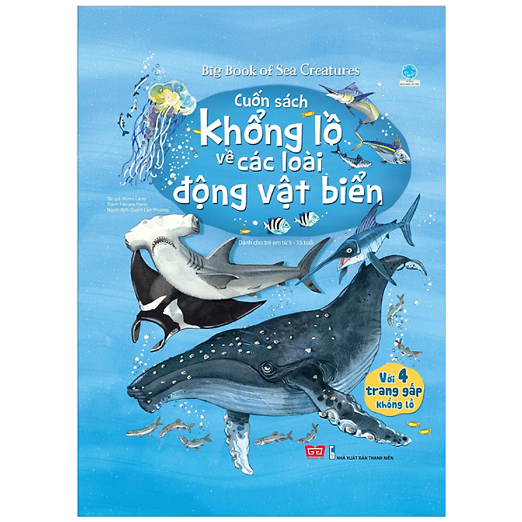 Big Book - Cuốn Sách Khổng Lồ Về Các Loài Động Vật Biển (Tái Bản)-Cuốn Sách Dành Cho Thiếu Nhi
