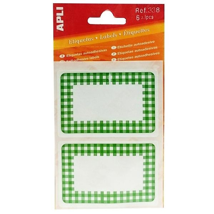 Sticker APLI – Viền Xanh Lá (52 x 78)