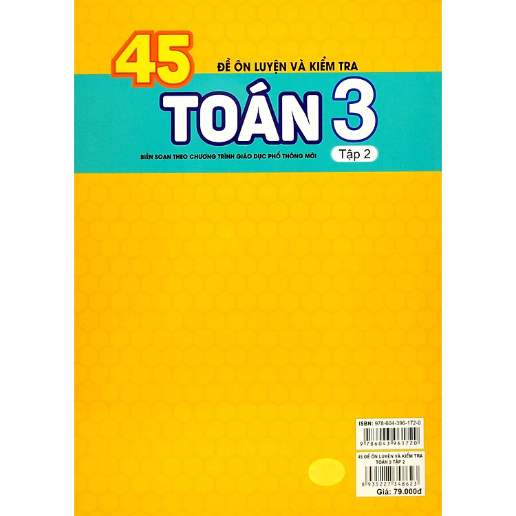 45 Đề Ôn Luyện Và Kiểm Tra Toán 3 - Tập 2 - Ảnh 5