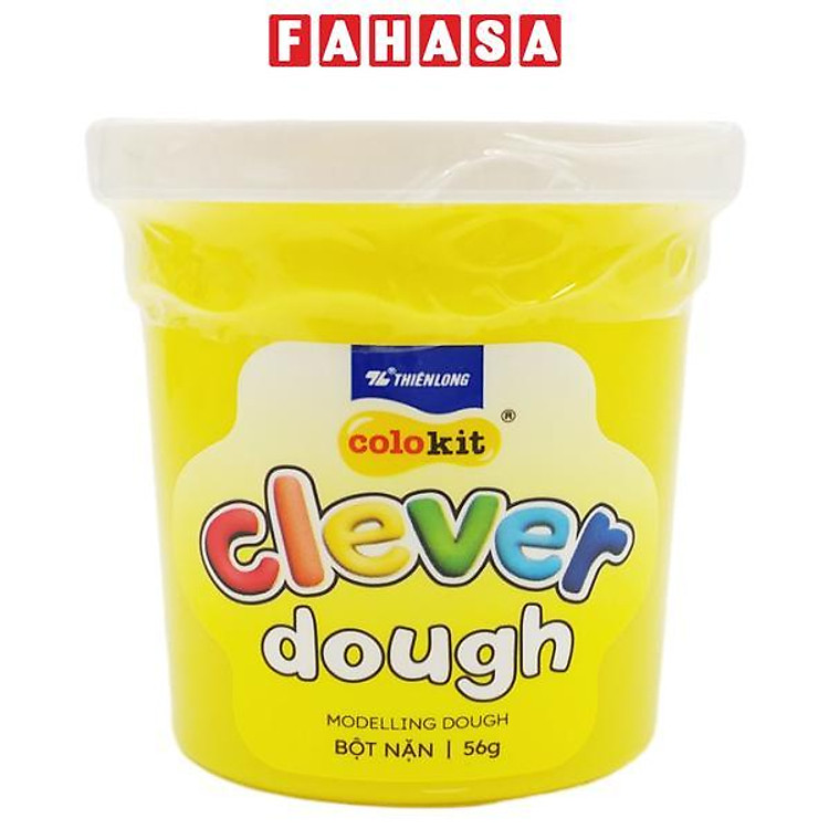 Mua tại Lazada: Mua Bột Nặn Clever Dough 56g - Trắng Chính hãng Ưu đãi