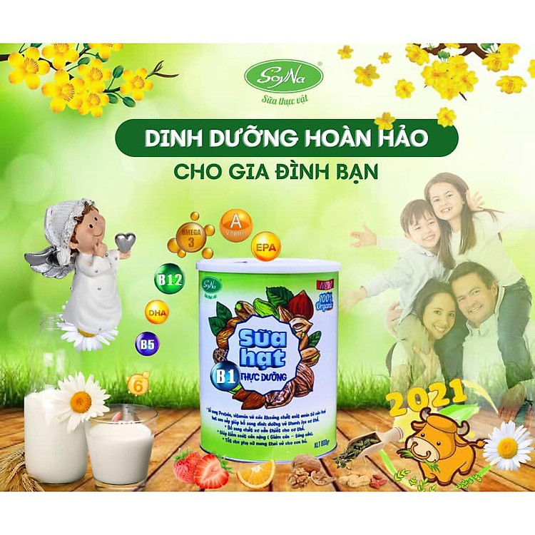 Sữa hạt thực dưỡng cao cấp Soyna