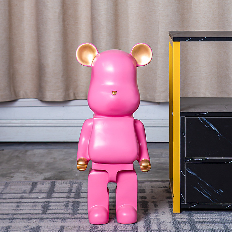 Mô Hình Ống Tiết Kiệm Bearbrick Colorfull Trang Trí_ Hàng Chính Hãng