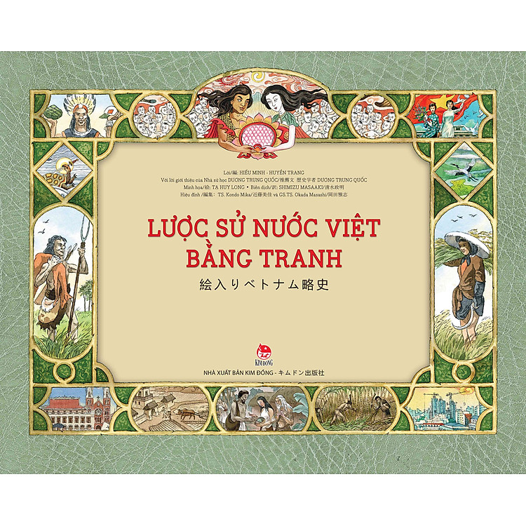 Lược Sử Nước Việt Bằng Tranh (Song Ngữ Việt – Nhật)