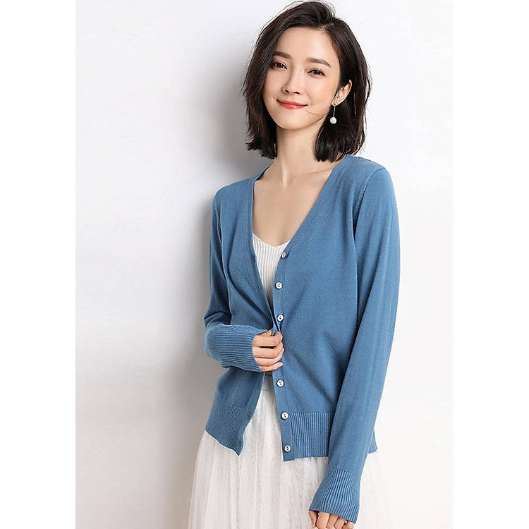Áo khoác len cardigan nữ đẹp, hàng nhập, chất đẹp