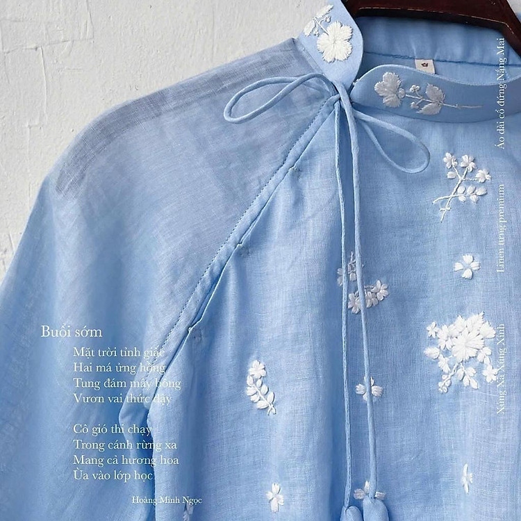 Rập giấy A0 áo dài gài nút 1 bên