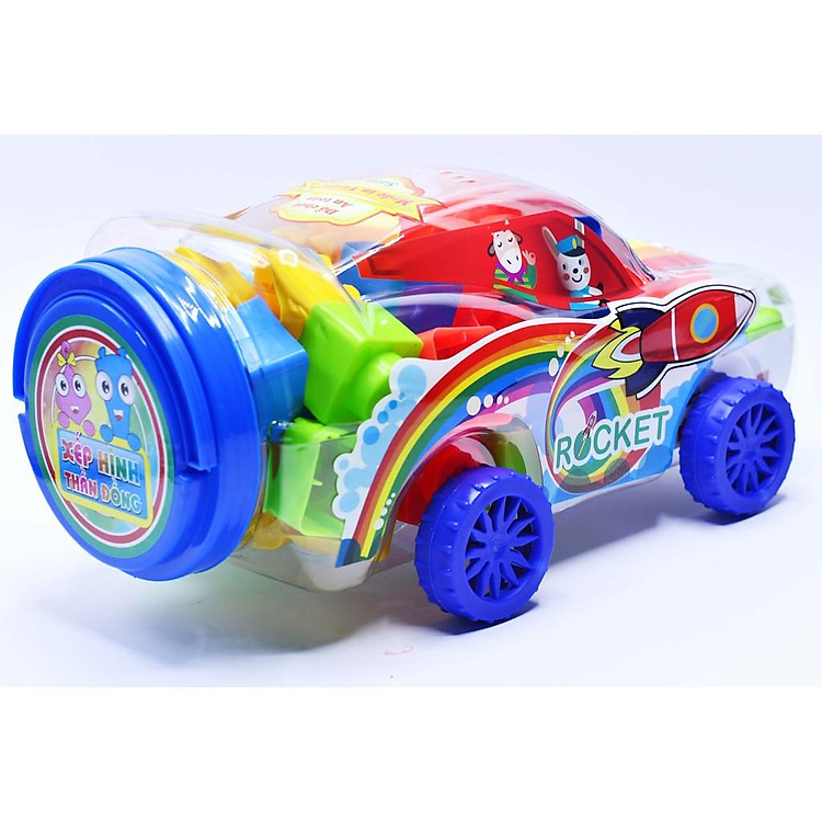 Mua Đồ chơi Xếp hình SIÊU XE ROCKET 38 chi tiết Chính hãng Ưu đãi - Hình ảnh 3