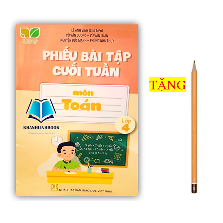 Phiếu Bài Tập Cuối Tuần Môn Toán Lớp 4 (Kết Nối)